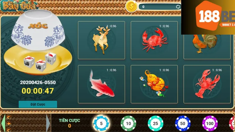 Những lợi ích khi chơi bầu cua live 188bet